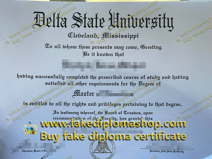 Delta State University diploma of Master, DSU degree