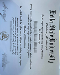 Delta State University diploma of Master, DSU degree certificate for sale