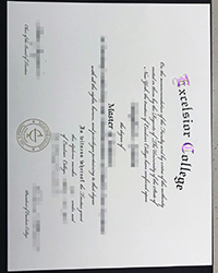 Order a fake Excelsior College Master diploma for a better job