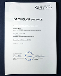 How to buy a fake Fresenius University of Applied Sciences diploma online?