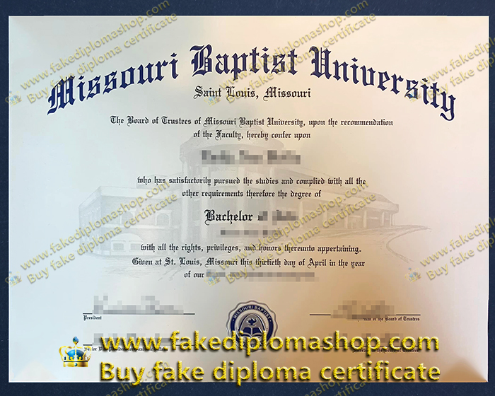 Missouri Baptist University diploma, MBU Bachelor degree