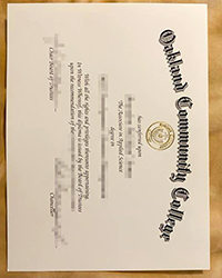 Where to purchase a fake Oakland Community College diploma in the USA?