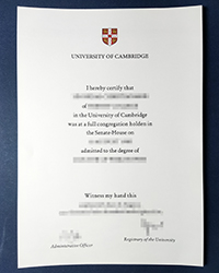 Old edition University of Cambridge Doctor degree for sale in the England