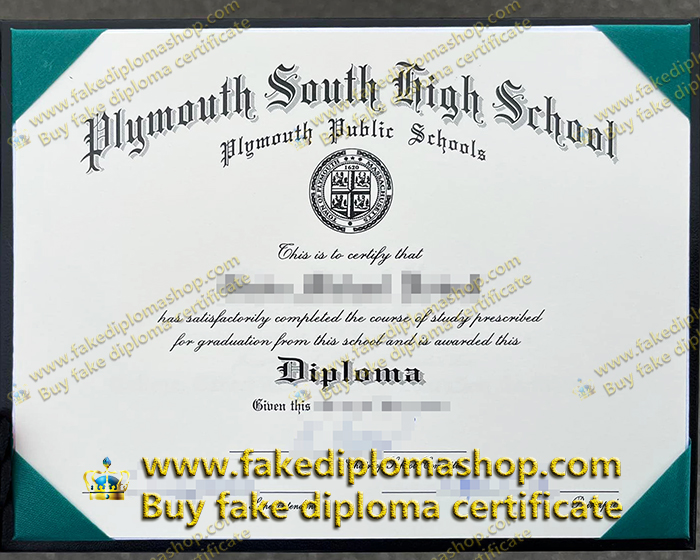 Plymouth South High School diploma, PSHS diploma