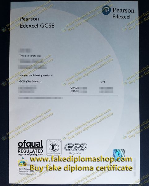 Where to get a 2022 Pearson Edexcel GCSE certificate online?