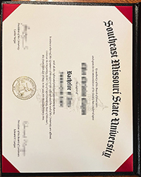 Purchase a fake Southeast Missouri State University diploma of Bachelor, SEMO Bachelor degree