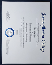 Purchase SMC fake degree, Santa Monica College diploma fake online