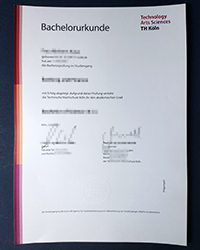 TH Köln Bachelorurkunde diploma for sale, buy a fake TH Köln diploma in Germany