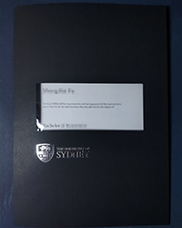 USYD diploma Cover for sale with a fake University of Sydney degree certificate