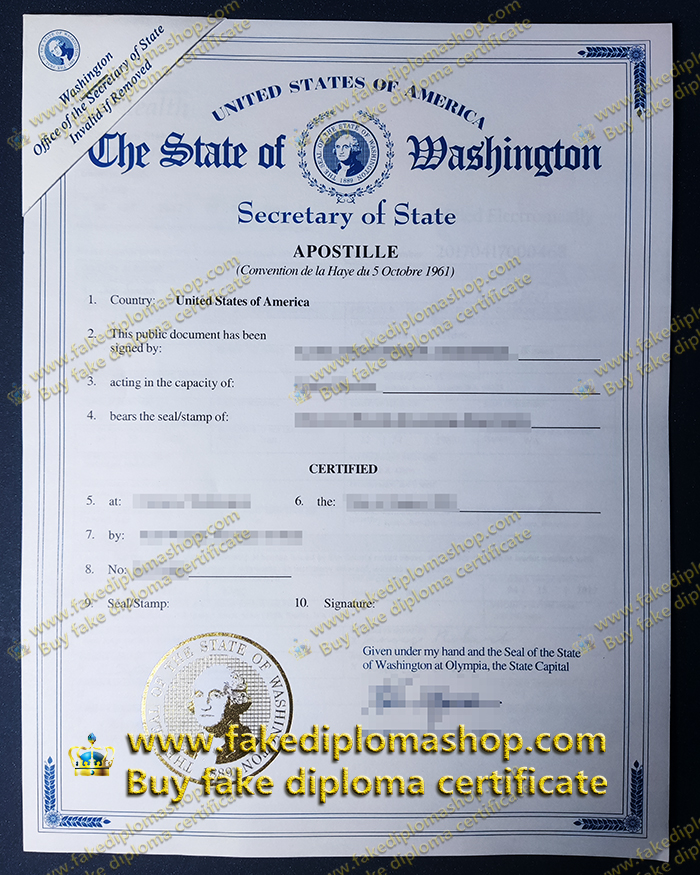 United States of America Certified, USA Certified certificate