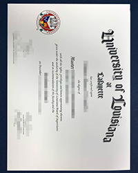 ULL Bachelor diploma, University of Louisiana at Lafayette fake degree for sale