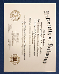 How long to buy a fake University of Richmond diploma of Bachelor online?