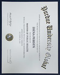 PG fake degree, Purdue University Global diploma of Master for sale