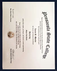 PSC fake diploma, Pensacola State College diploma for sale