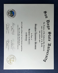 San Diego State University diploma, buy a fake SDSU Bachelor diploma online