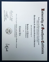 USC Bachelor diploma, University of Southern California degree for sale