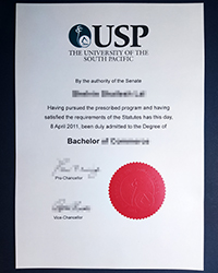 Purchase a fake USP Bachelor diploma, University of the South Pacific degree