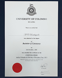 How much to buy a University of Colombo diploma of Bachelor?