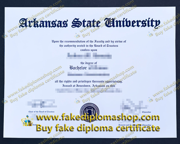 ASU BA degree, Arkansas State University diploma