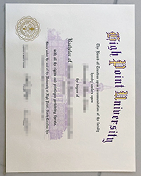 How long to get a fake High Point University diploma of Bachelor?