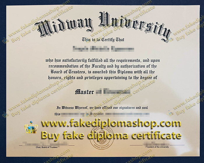 Midway University Master diploma