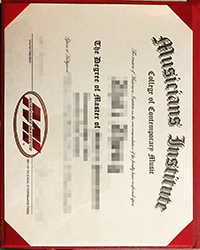 MI MA degree, Musicians Institute diploma for sale