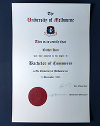 Is it hard to get fake University of Melbourne degree of Bachelor in Australia?