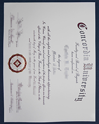 Where can I buy the same fake Concordia University Chicago diploma as the official?