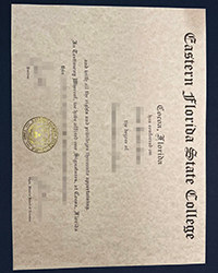 Purchase a fake EFSC diploma, Eastern Florida State College diploma online