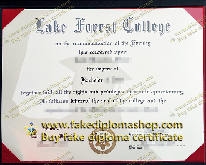 Lake Forest College diploma
