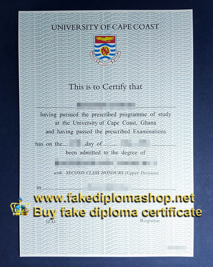 fake University of Cape Coast diploma, UCC Bachelor degree