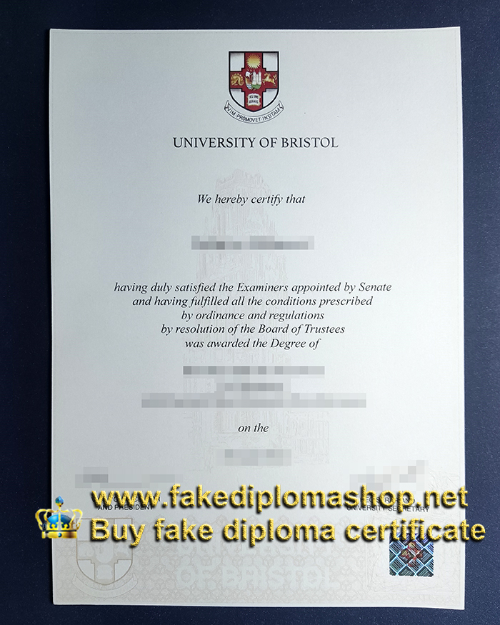 University of Bristol diploma