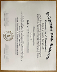 Buy a fake Bridgewater State University diploma, a BSU Bachelor degree