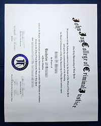 How to get a fake John Jay College of Criminal Justice diploma of Bachelor?