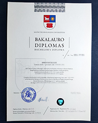 Can I buy a fake KTU diploma of Bachelor, Kaunas University of Technology diploma online?