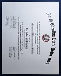 We offer the best fake NCSU diploma, North Carolina State University diploma of Bachelor