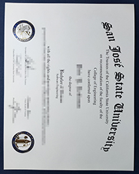 How to buy a fake SJSU Bachelor degree, San Jose State University diploma now?