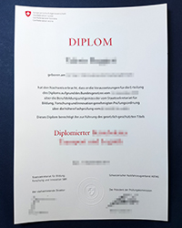 Is it hard to get a fake Swiss Eidgenossenschaft diploma in Switzerland?