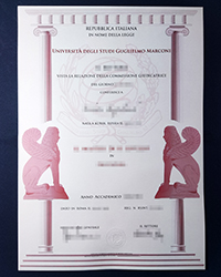 Buy a fake GMU diploma of  Master, Guglielmo Marconi University diploma