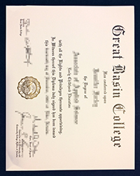 What are the advantages of buying a fake Great Basin College diploma now?