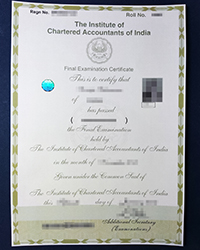 How to buy an India ICAI certificate, Institute of Chartered Accountants of India certificate online?