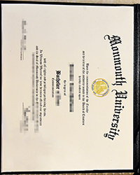 Purchase a fake Monmouth University diploma of Bachelor online