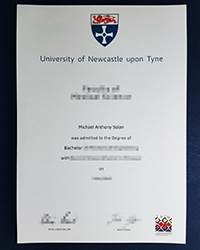 Shop a fake Newcastle University diploma of Bachelor, University of Newcastle upon Tyne degree