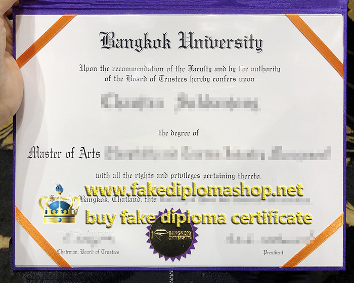 Bangkok University degree