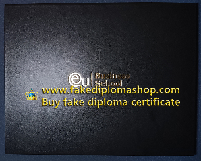 EU Business School diploma holster