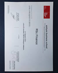 Emlyon Business School diploma, Best diploma certificate for sale