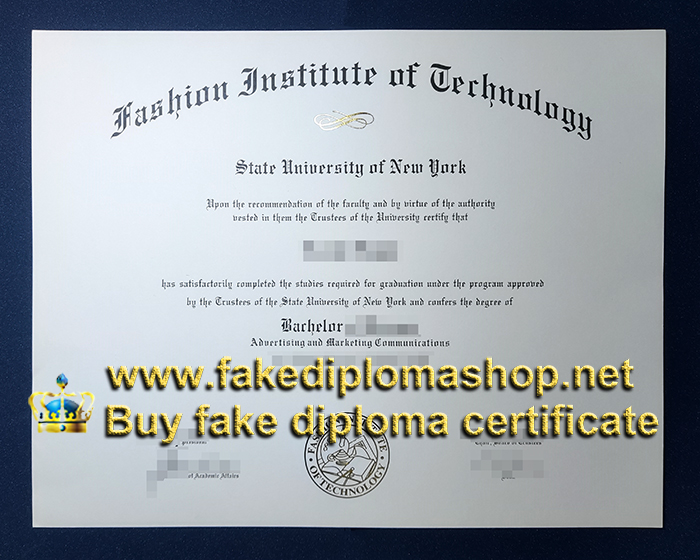 FIT bachelor diploma, Fashion Institute of Technology degree