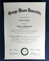 How much to buy George Mason University degree of Doctor?