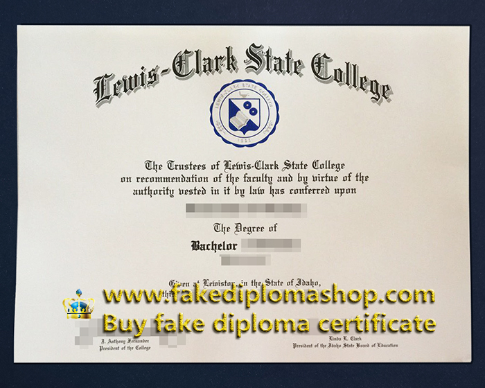 Lewis-Clark State College diploma, LCSC Bachelor degree