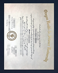 OHSU diploma of Master, Oregon Health & Science University degree for sale